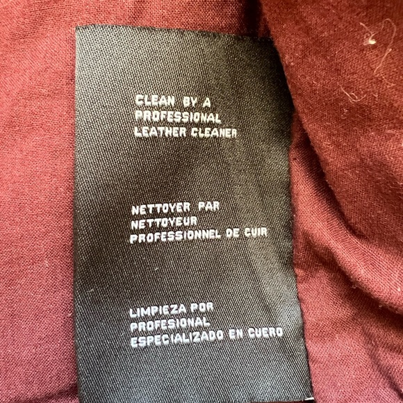 Michael Kors Leather Jacket - Picture 7 of 8